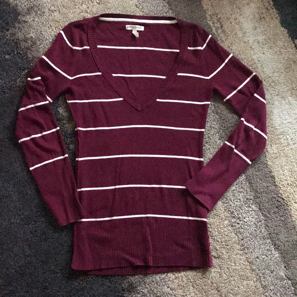 Striped Aeropostale sweater
